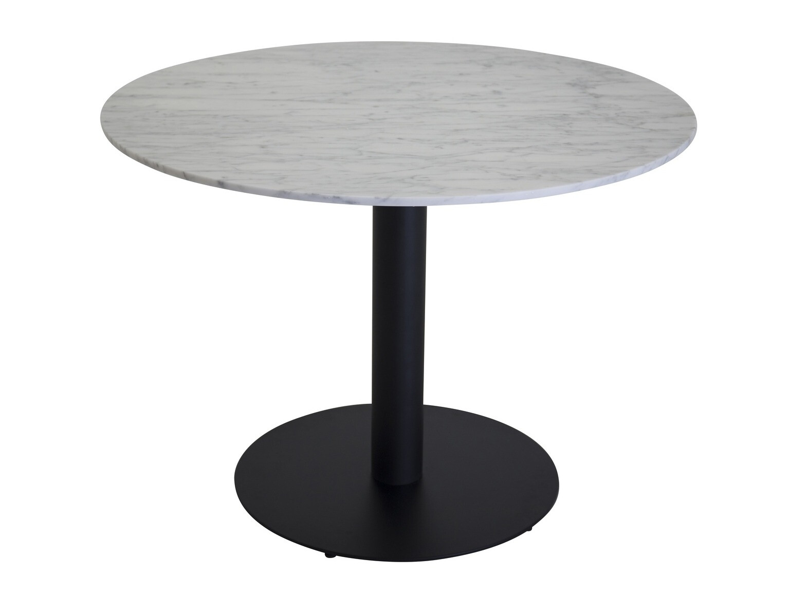 Stol Dallas 175 (Bijeli mramor + Crna)