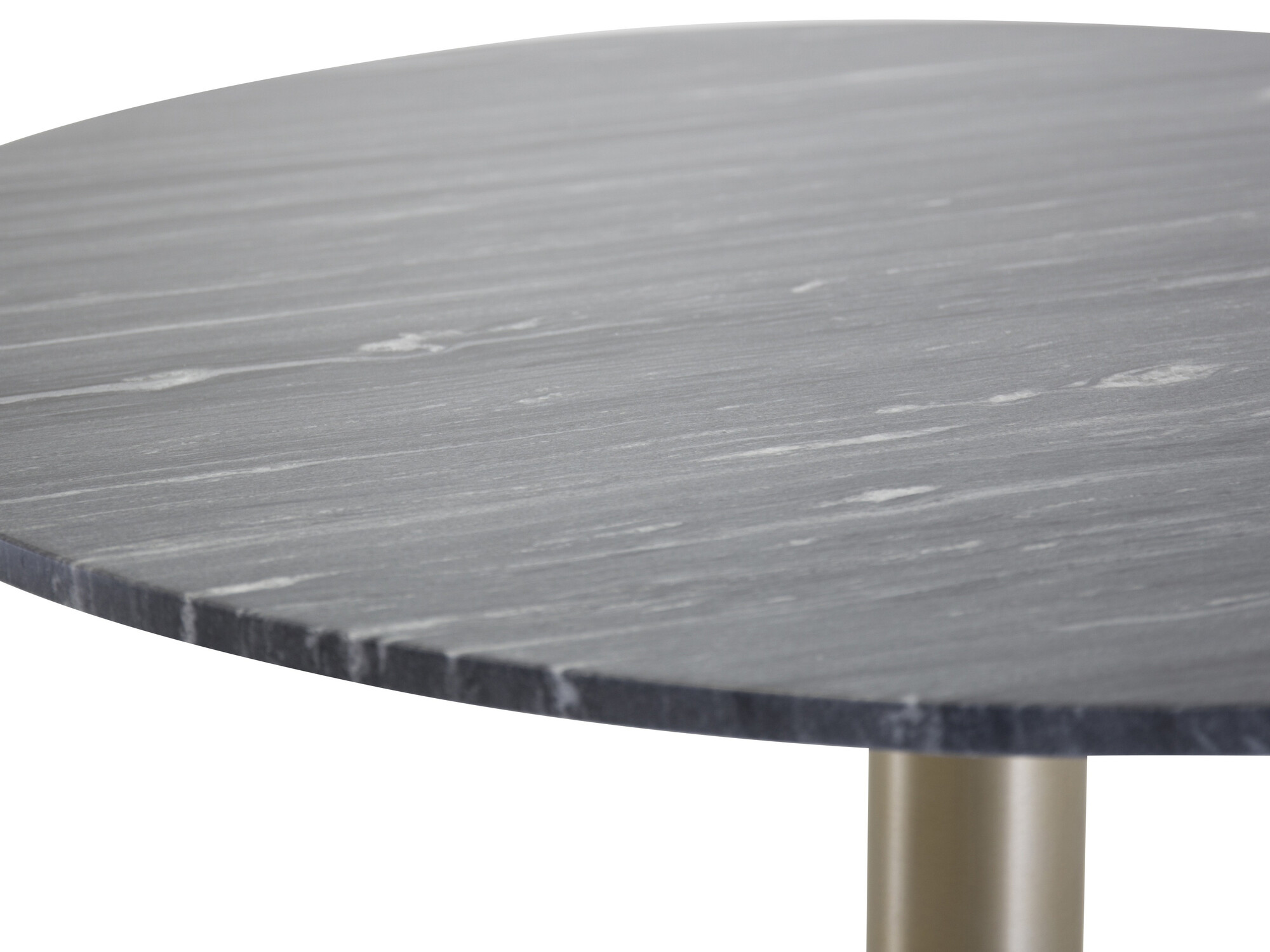 Stol Dallas 175 (Crni mramor + Mesing)