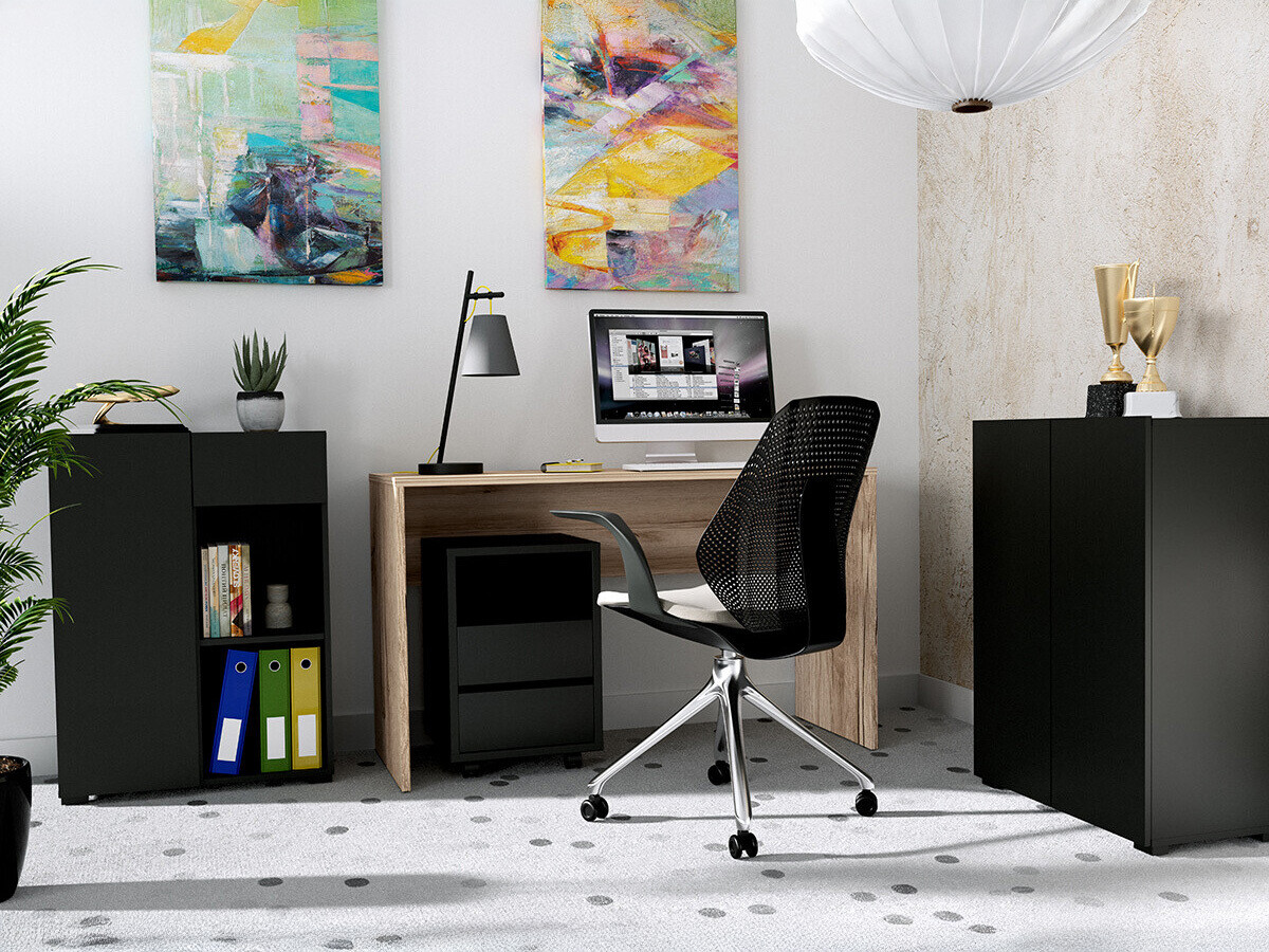 Uredski stol Austin 345 (Svijetli hrast)