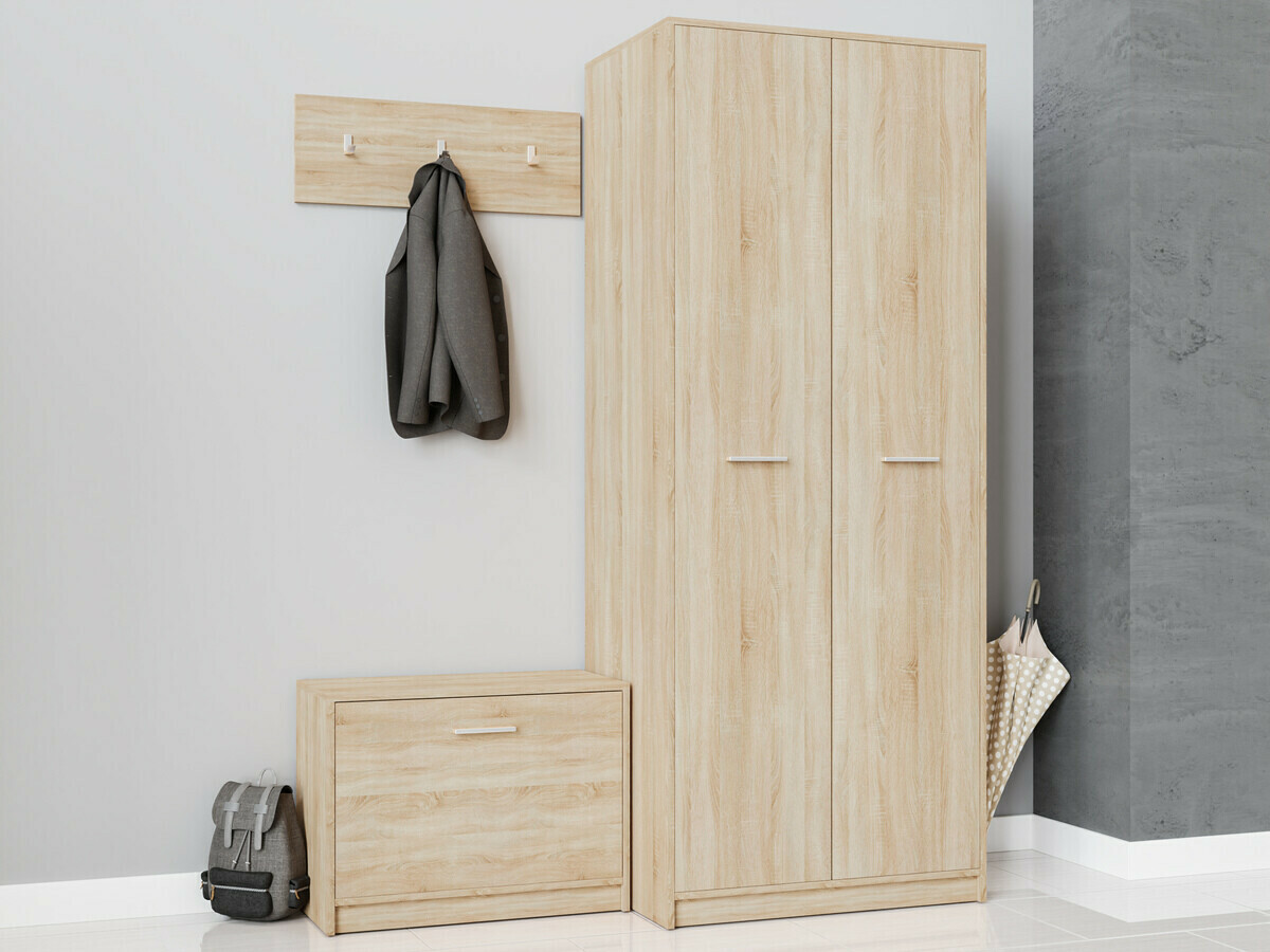 Vješalica Novsore 143 (Sonoma hrast)