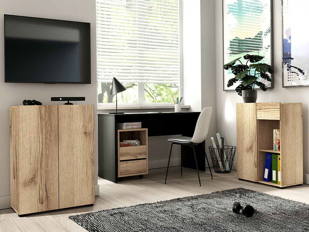 Uredski stol Austin 345 (Crna)