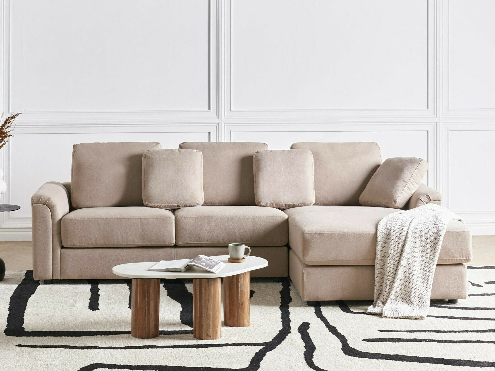 Kutna garnitura Berwyn 2395 (Taupe)