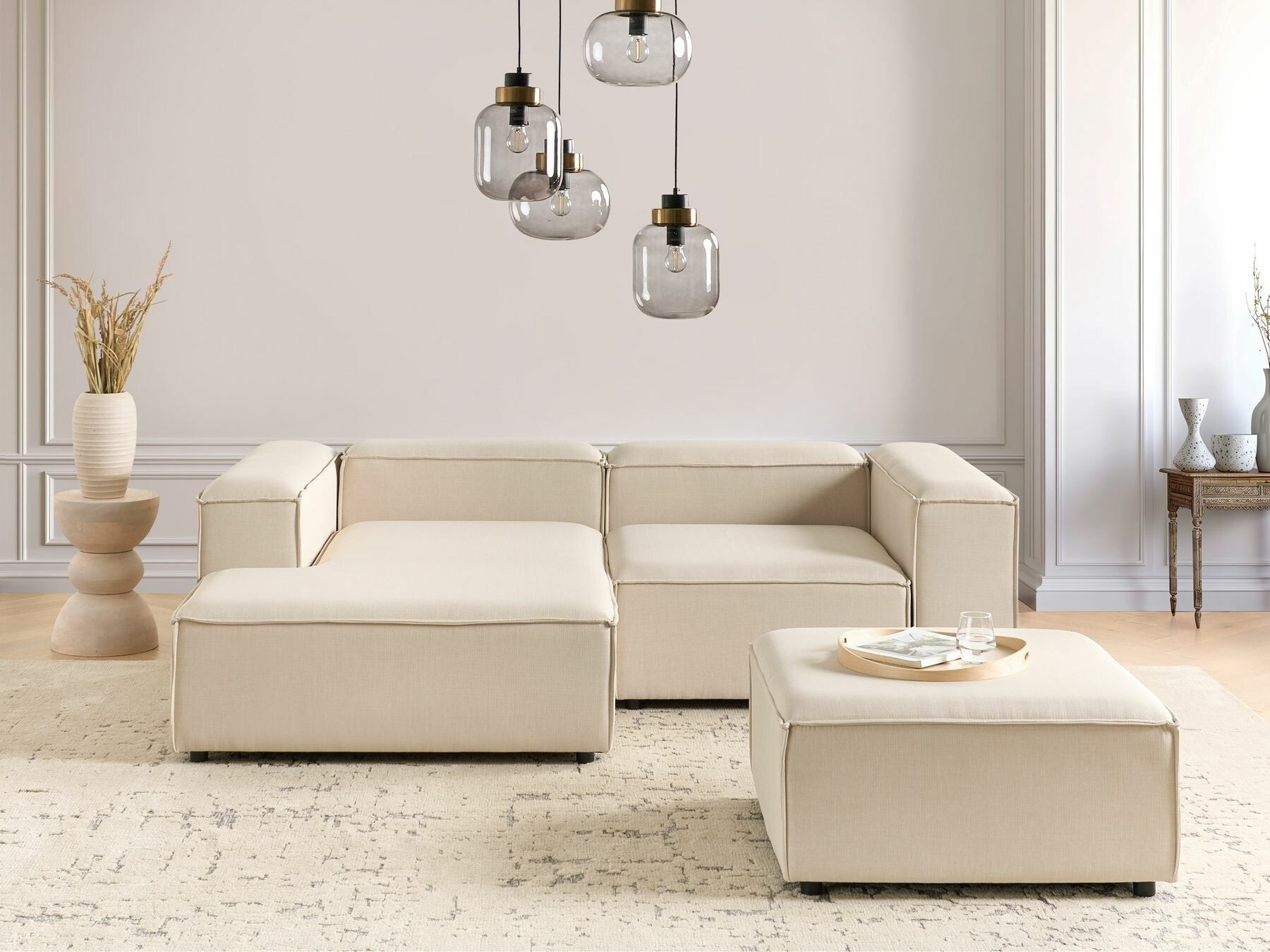 Modularne sjedeće garniture Serophi 101 (Bež)