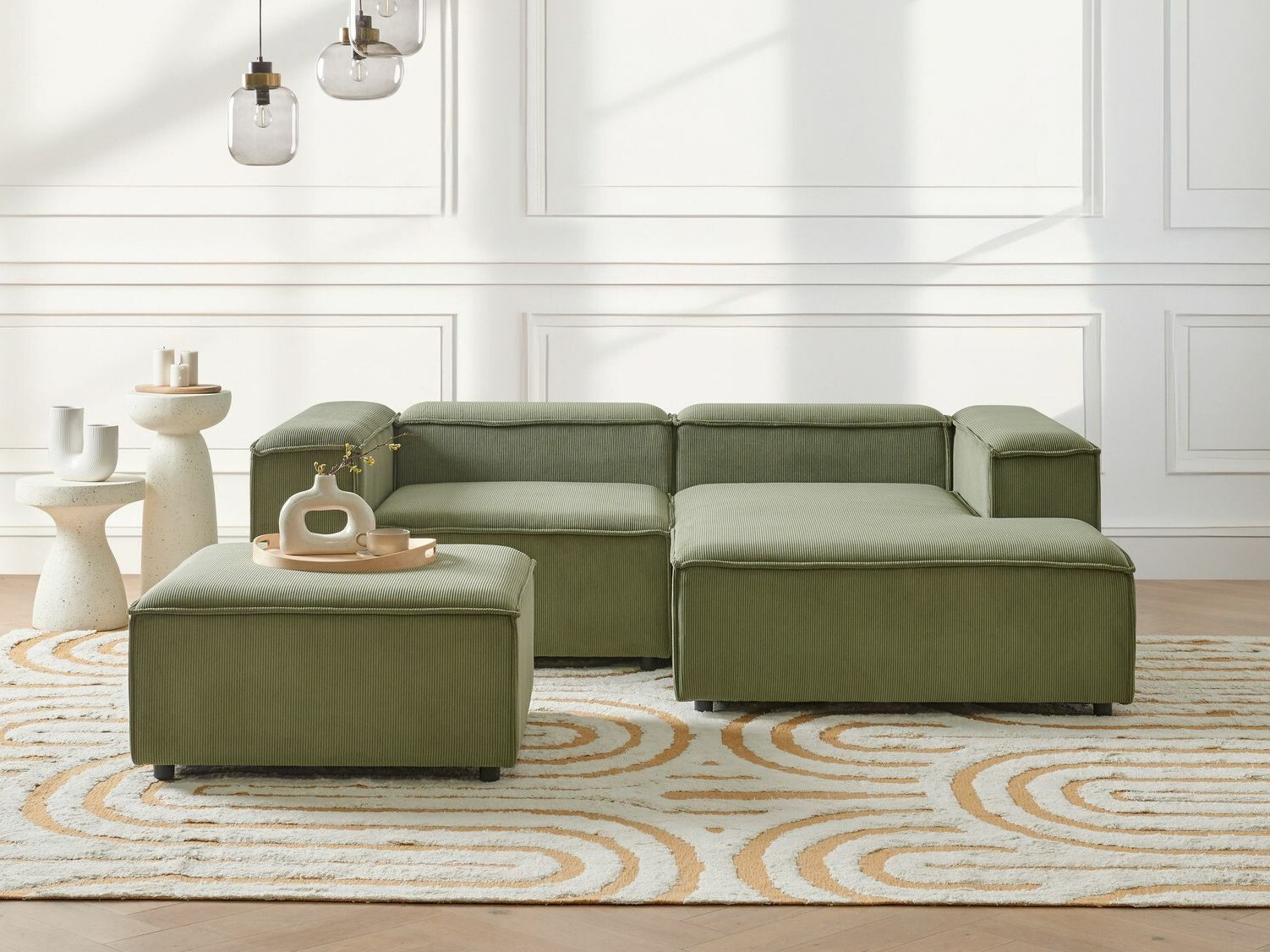 Modularne sjedeće garniture Serophi 101 (Zelena)