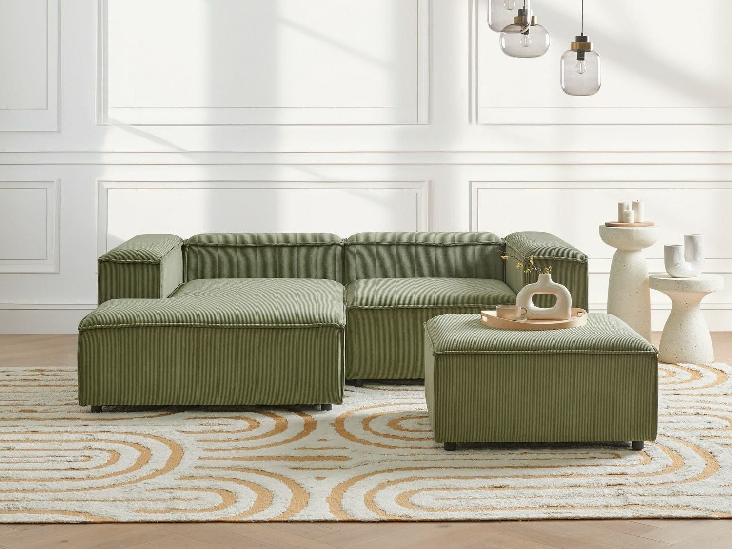Modularne sjedeće garniture Serophi 101 (Zelena)