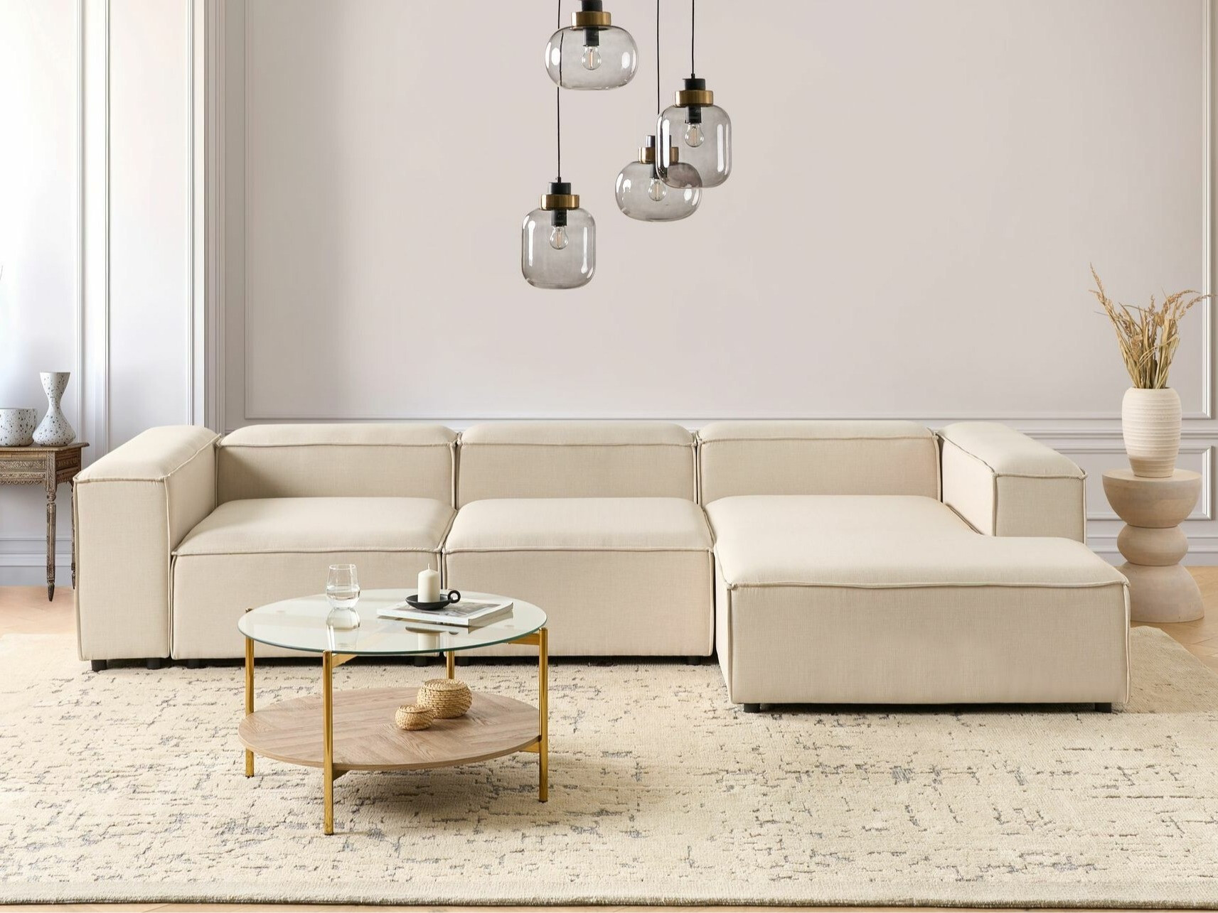 Modularne sjedeće garniture Serophi 102 (Bež)