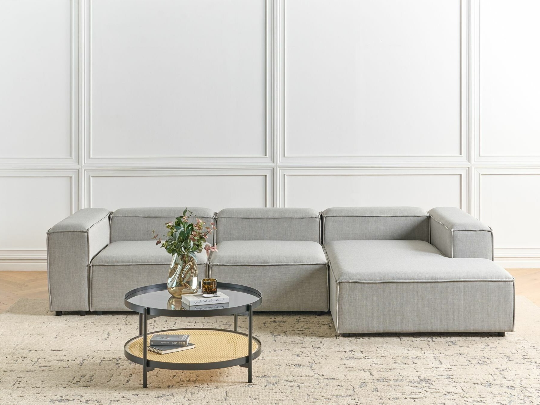 Modularne sjedeće garniture Serophi 102 (Siva)