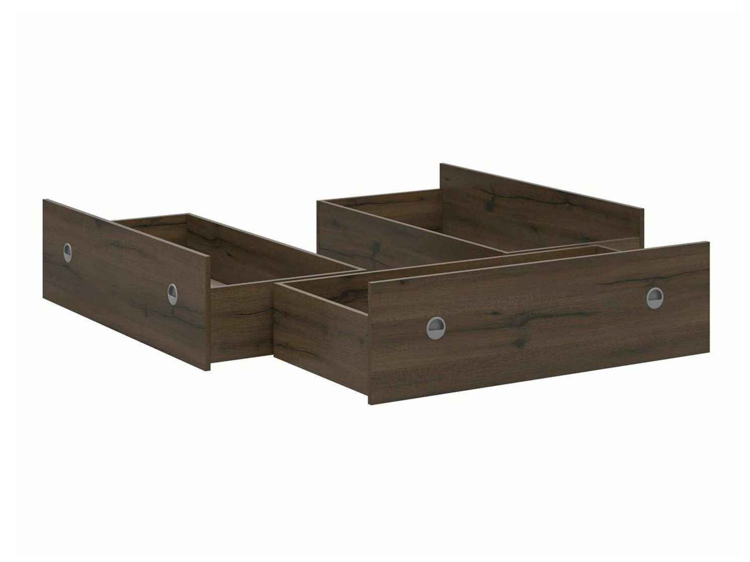 Prostor za pohranu Novsore 131 (Tamni hrast) (3 kom.)