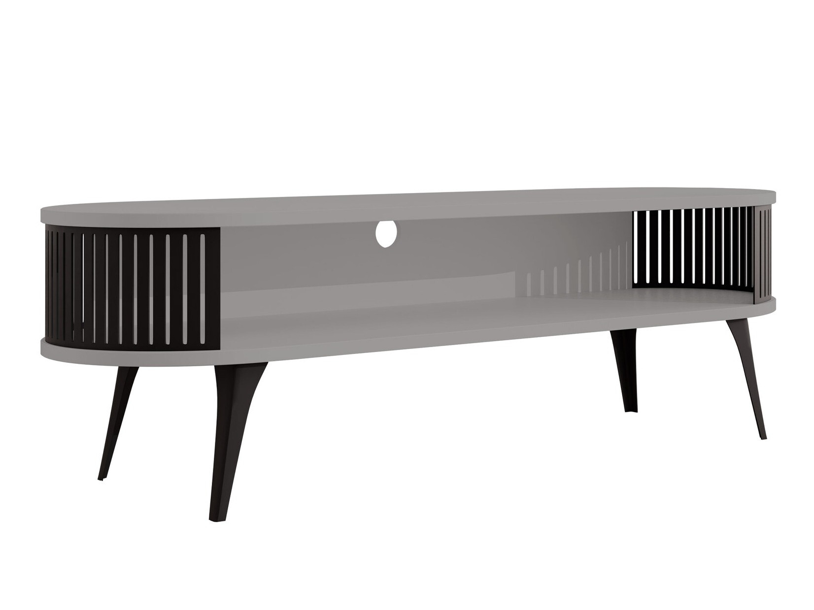 TV stol Vitum (Crna + Grafit)