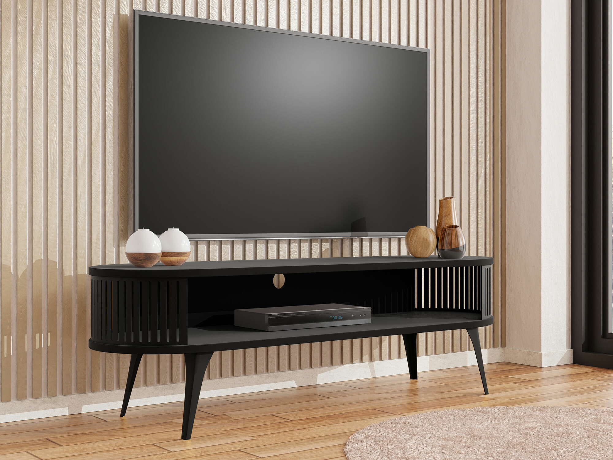 TV stol Vitum (Crna)