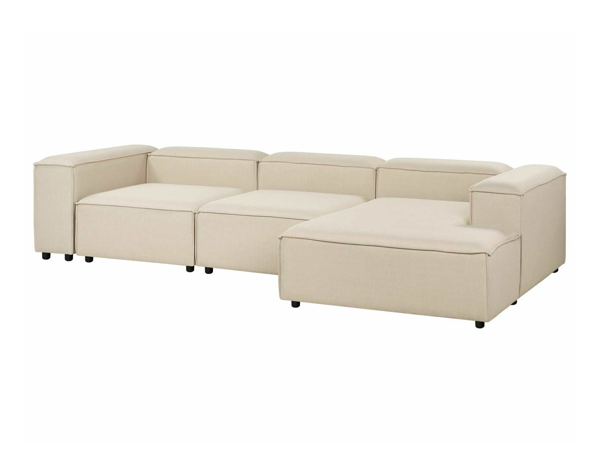 Modularna kutna garnitura Serophi 106 (Bež)