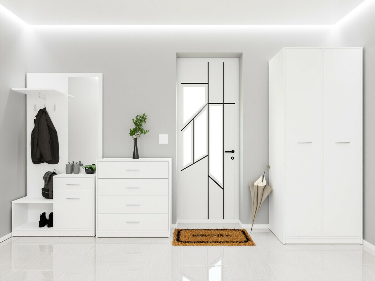 Set za hodnik Novsore 154 (Bijela)