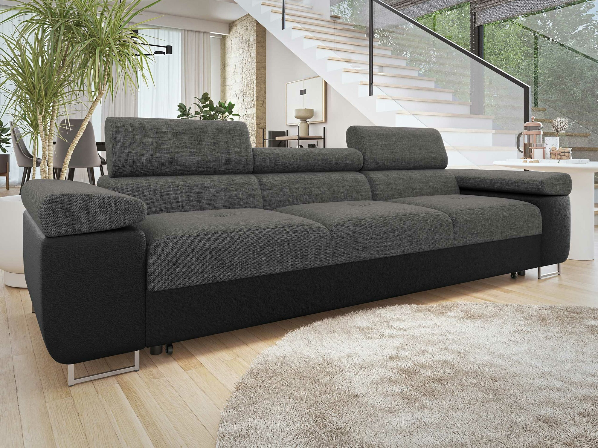 Kauč na razvlačenje Comfivo Eliferu 108 (Soft 011 + Lux 06)