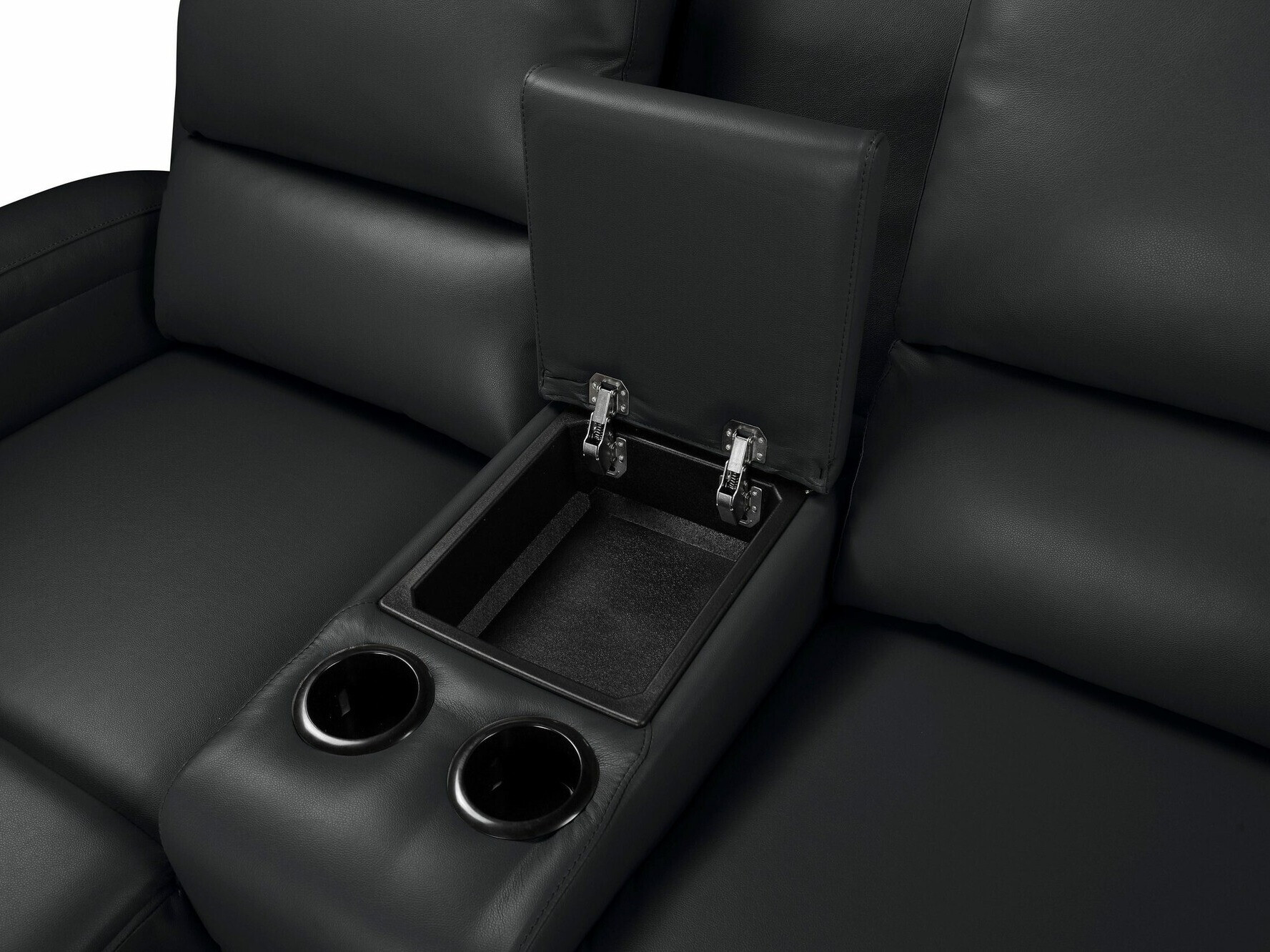 Podesiva kutna ganitura Denton 1368 (Crna)