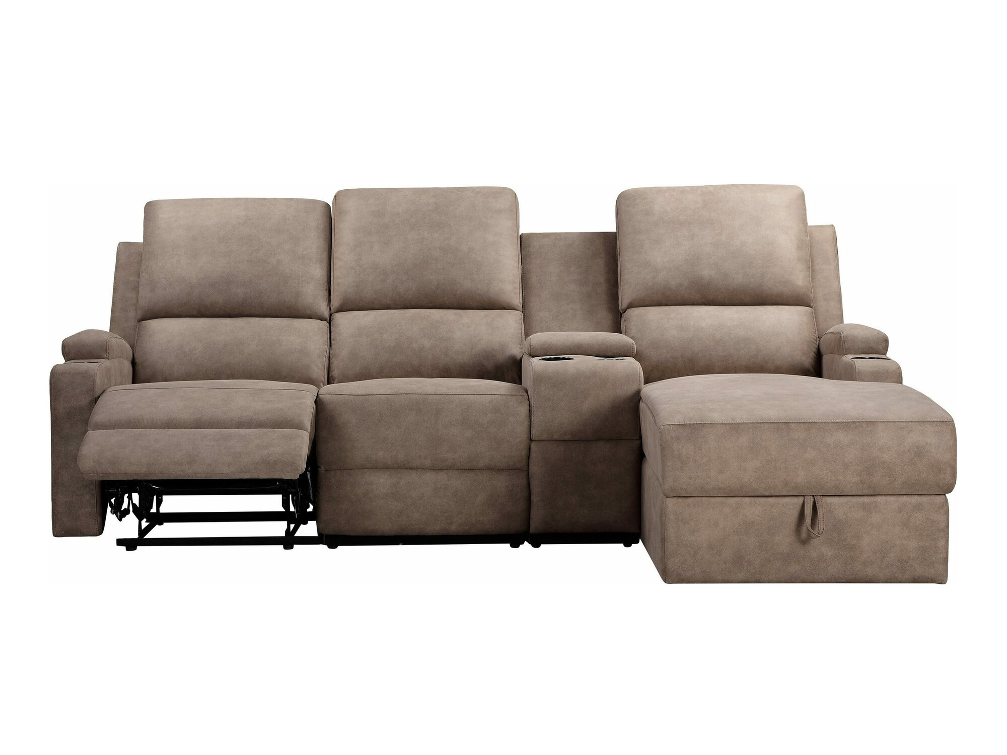 Podesiva kutna ganitura Denton 1368 (Taupe)