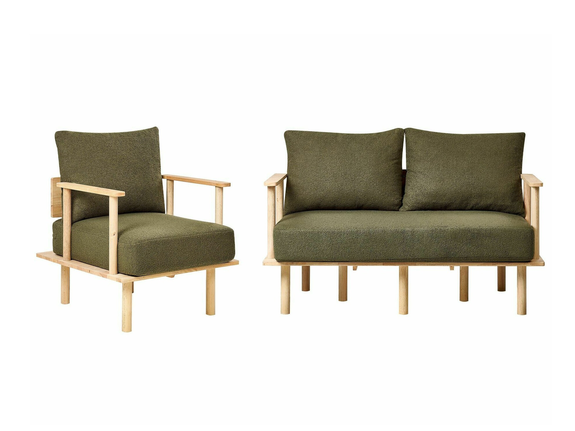 Tapecirani namještaj Berwyn 2418 (Zelena)