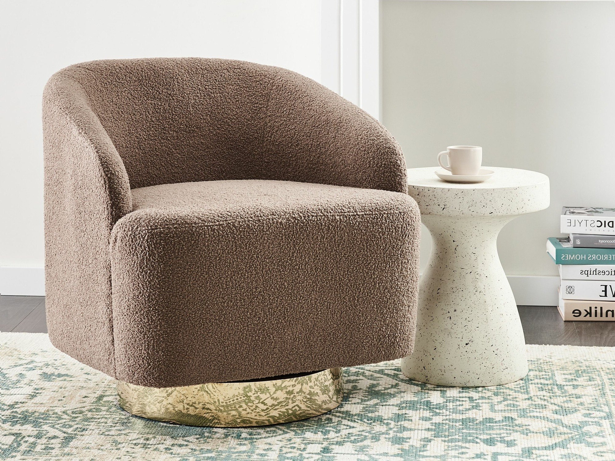 Fotelja Berwyn 1372 (Smeđa)