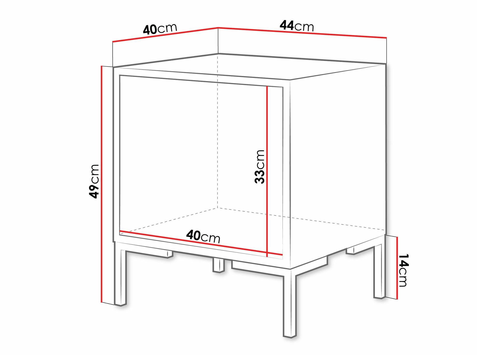 Noćni ormarić Fabula