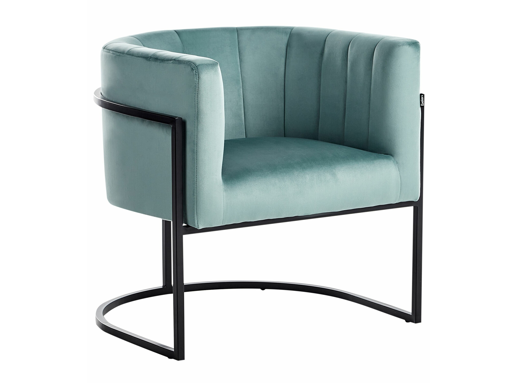 Fotelja Berwyn 1141 (Tirkizna + Crna)