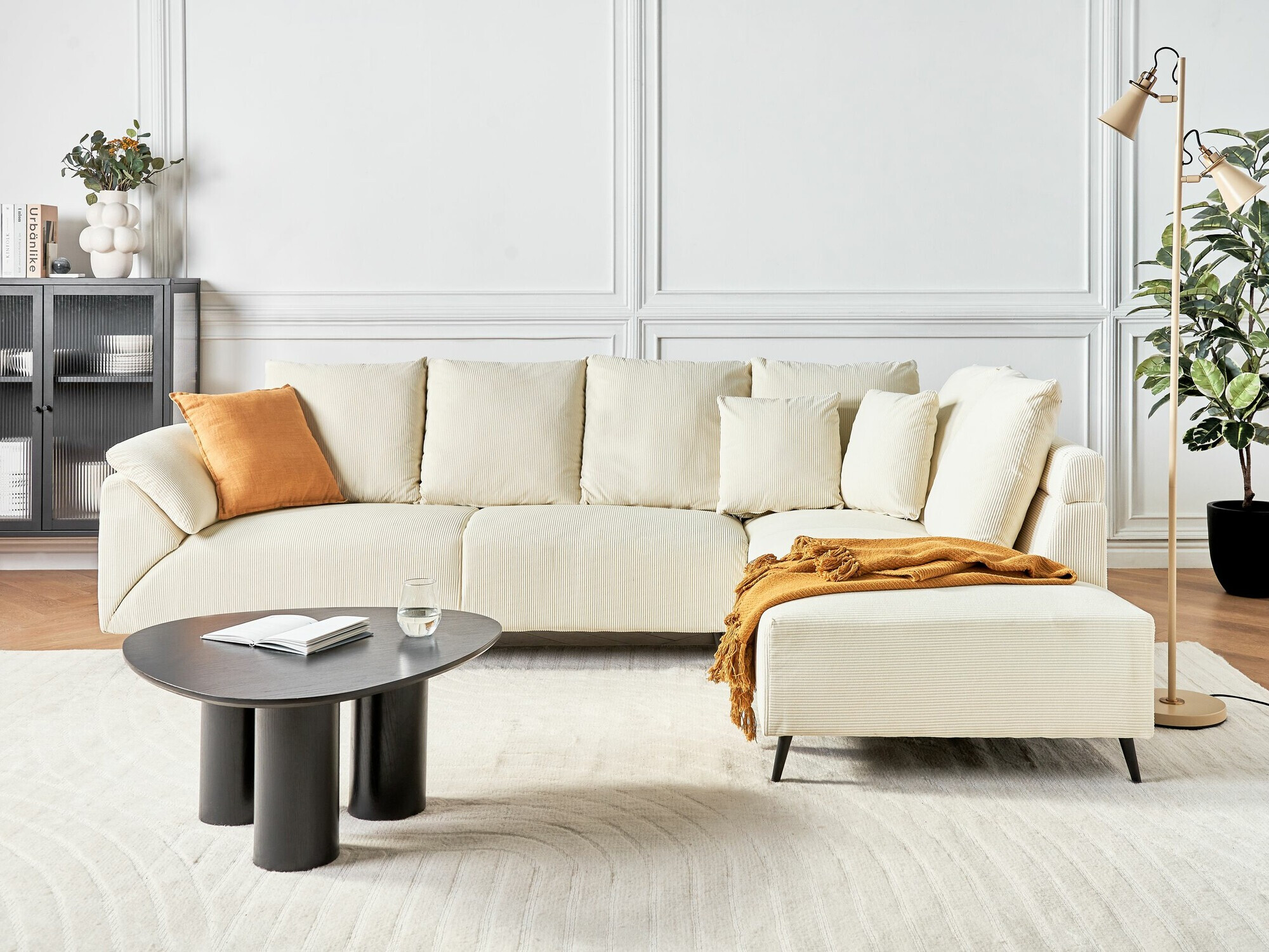 Kutna garnitura Berwyn 1320 (Svijetlo bež)