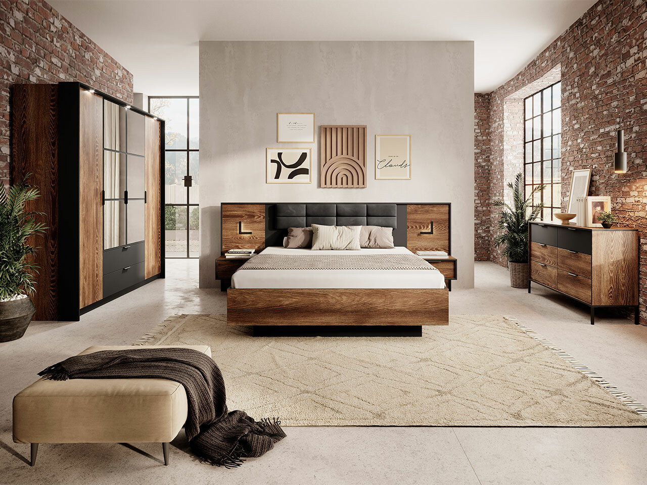 Set za spavaću sobu Flodale 106