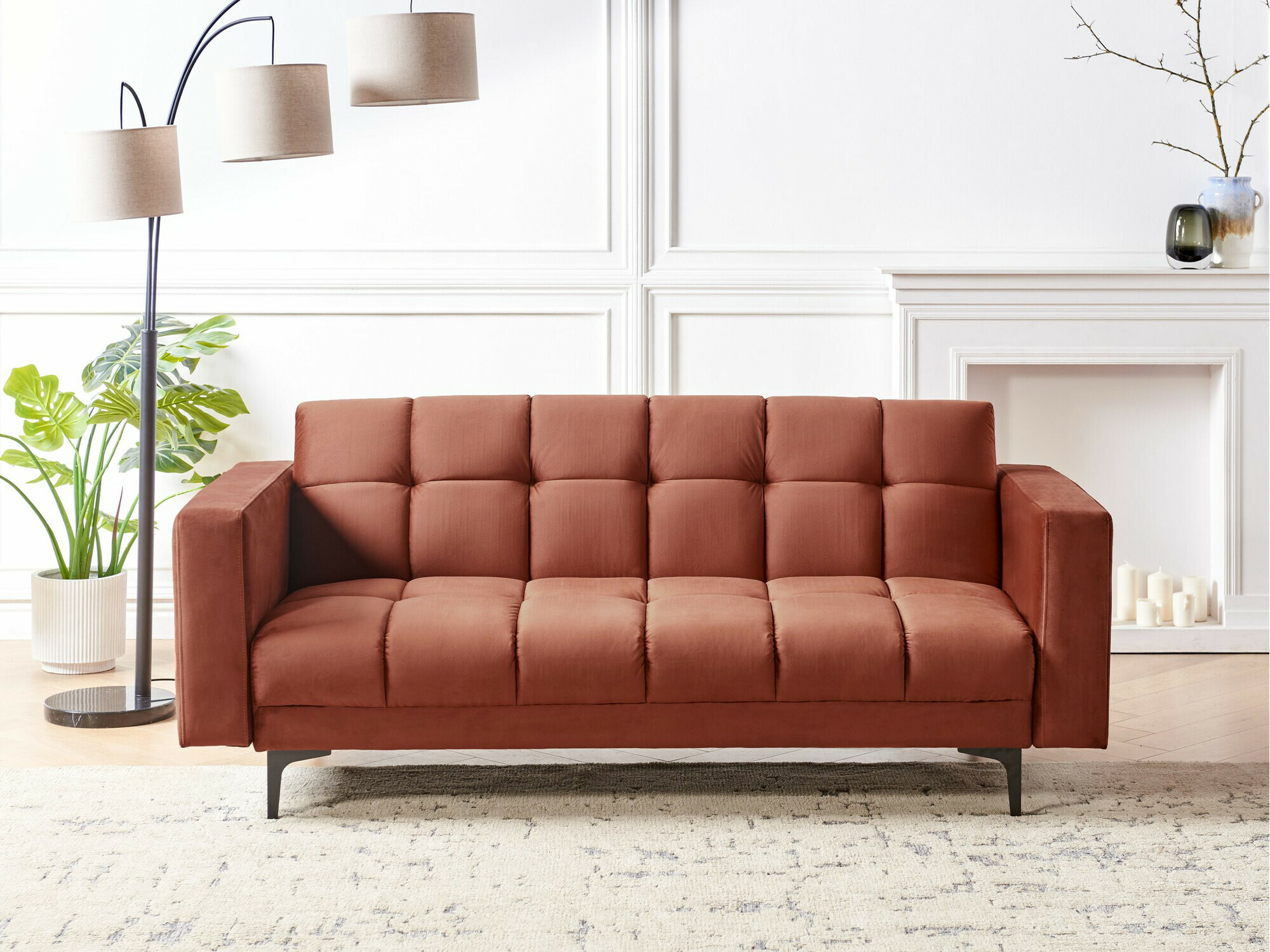 Kauč na razvlačenje Mormiru 103 (Crvena)