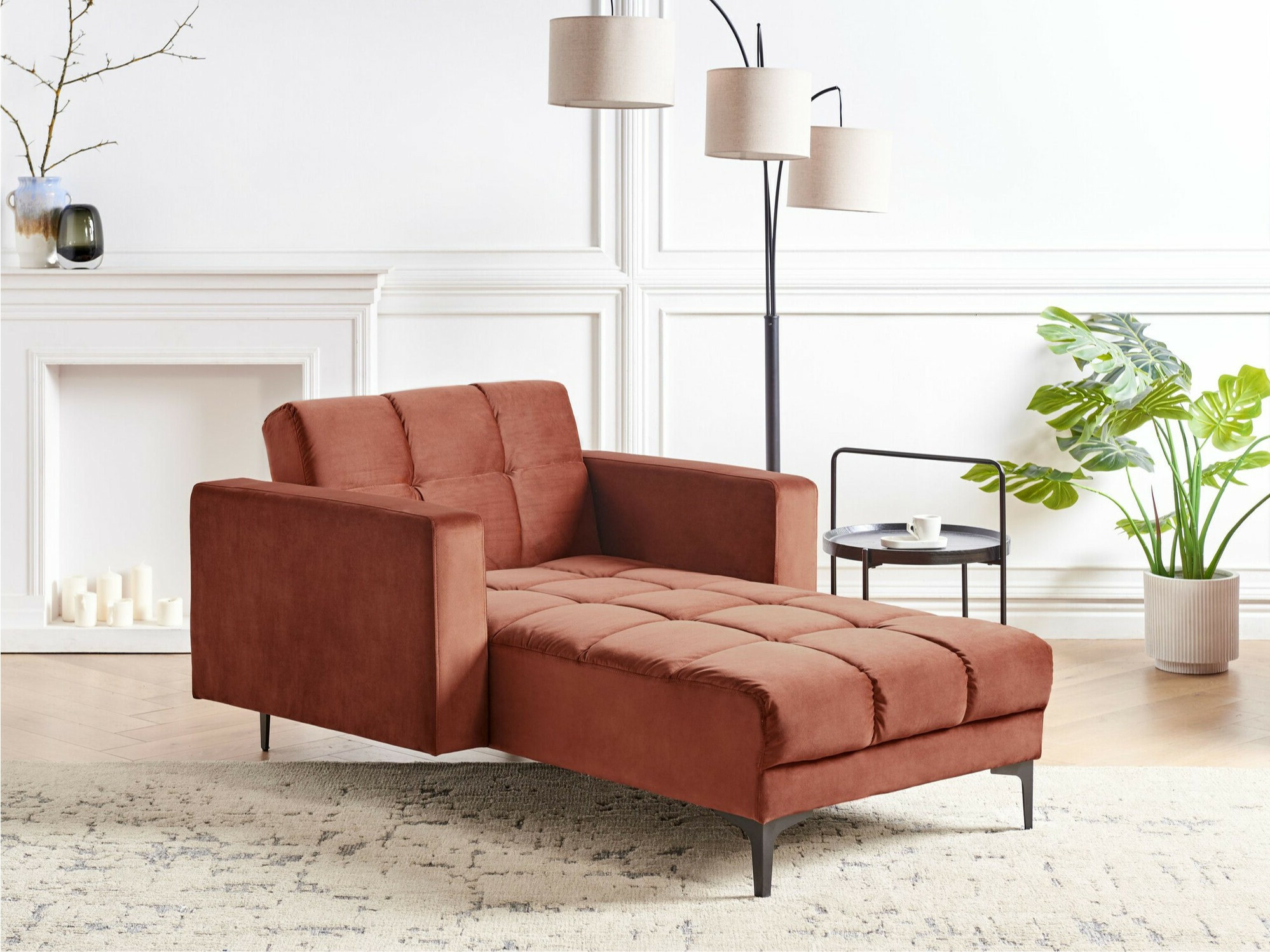 Ležaj Mormiru 100 (Crvena)