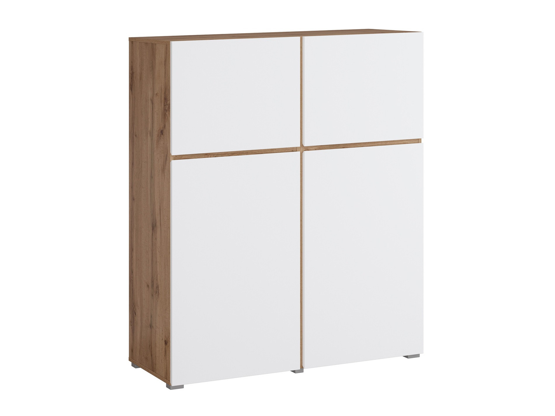 Ormarić Alfere 105 (Hrast Wotan + Bijela)