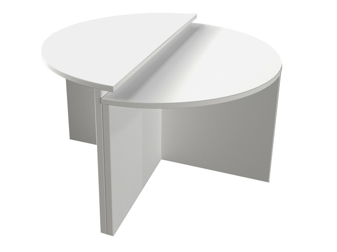 Set stolića za kavu Kailua 2581 (Bijela)