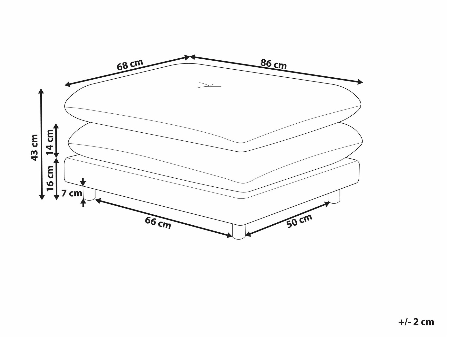 Tabure Berwyn 2431 (Siva)