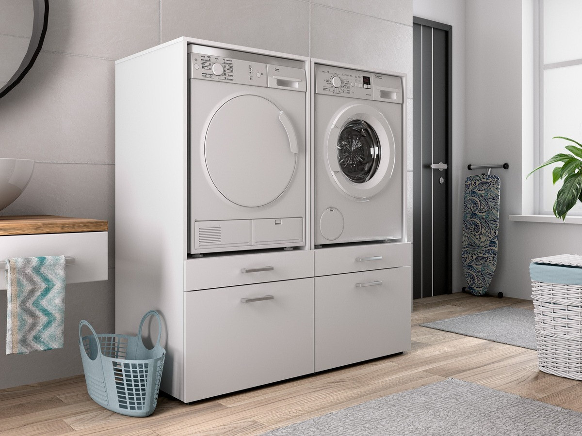 Kupaonska polica Novdele 102 (Bijela)