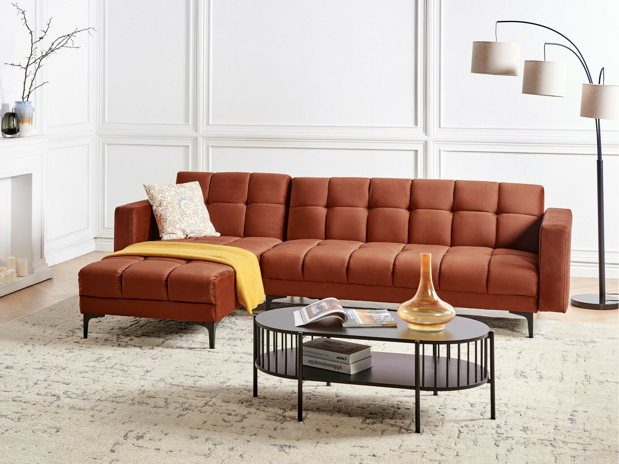 Kutna garnitura Mormiru 106 (Crvena)