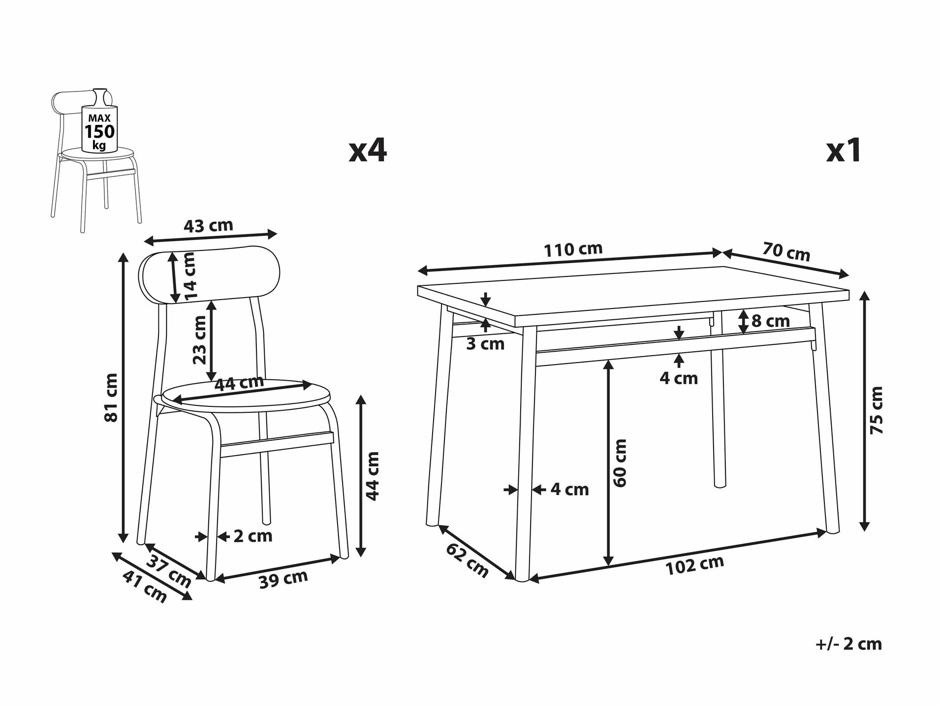 Blagovaonski set Berwyn 2434