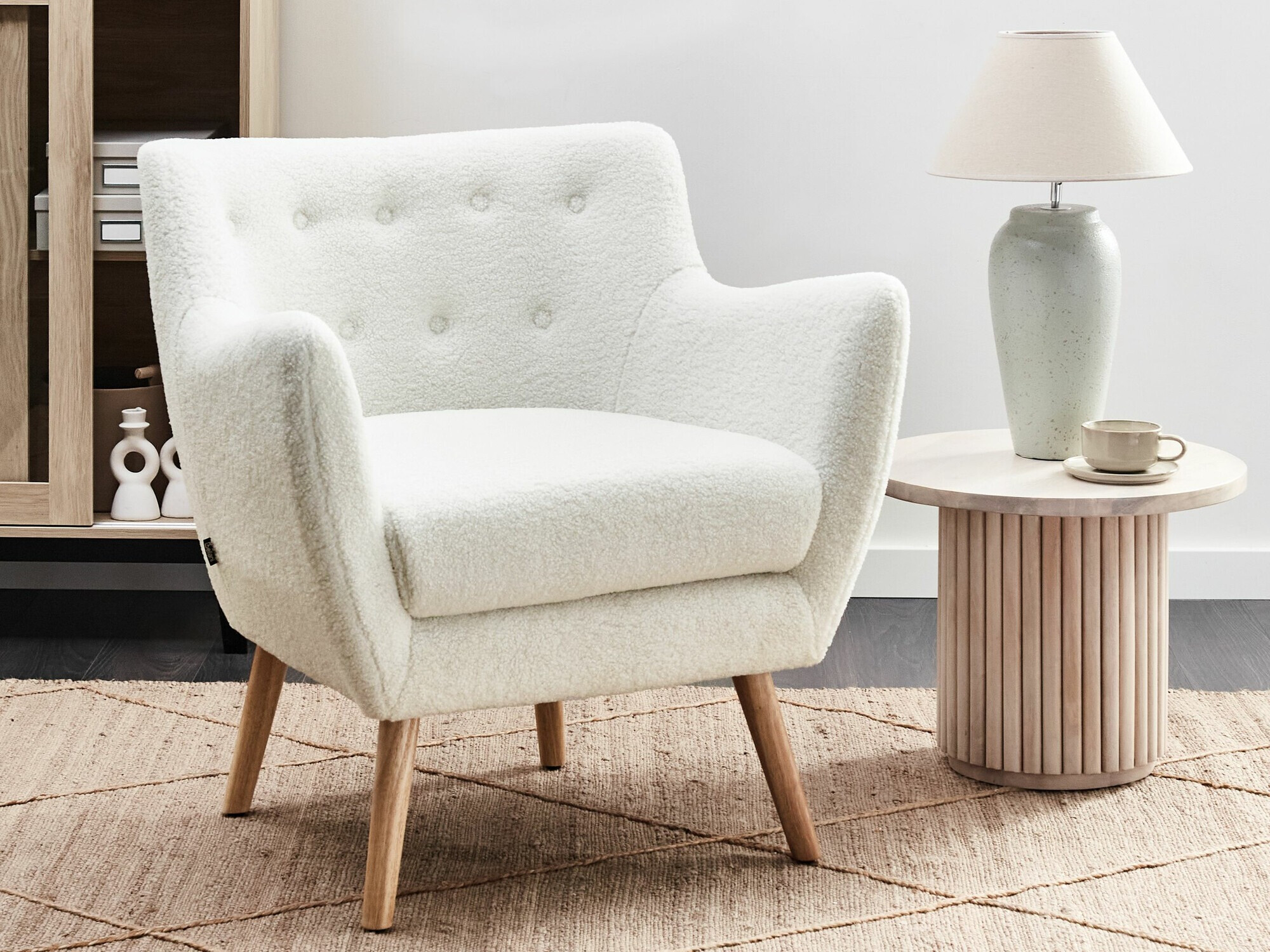 Fotelja Berwyn 1027 (Bijela)