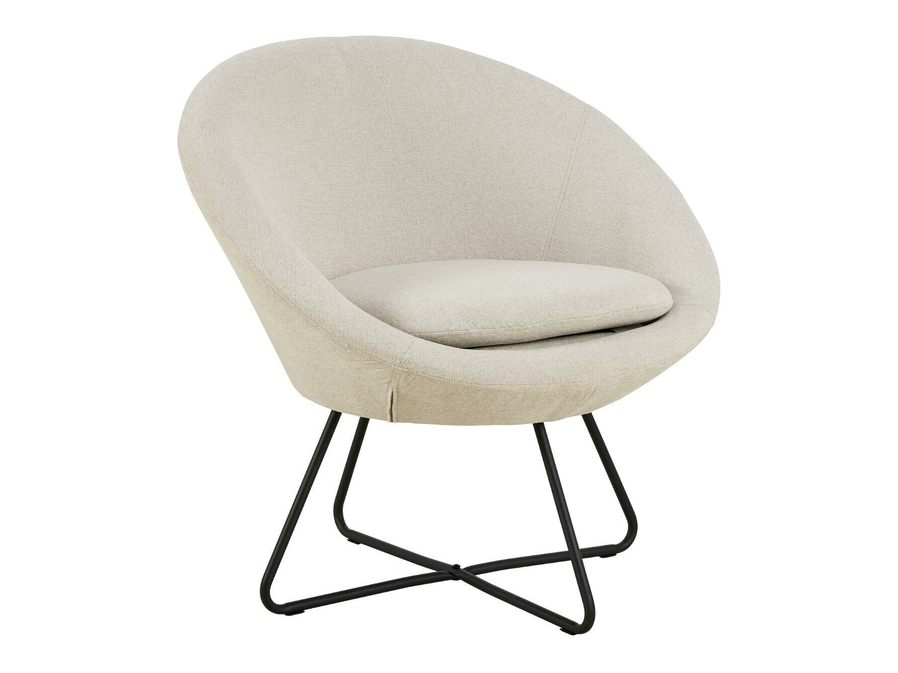 Fotelja Norsica 245 (Bež + Crna)