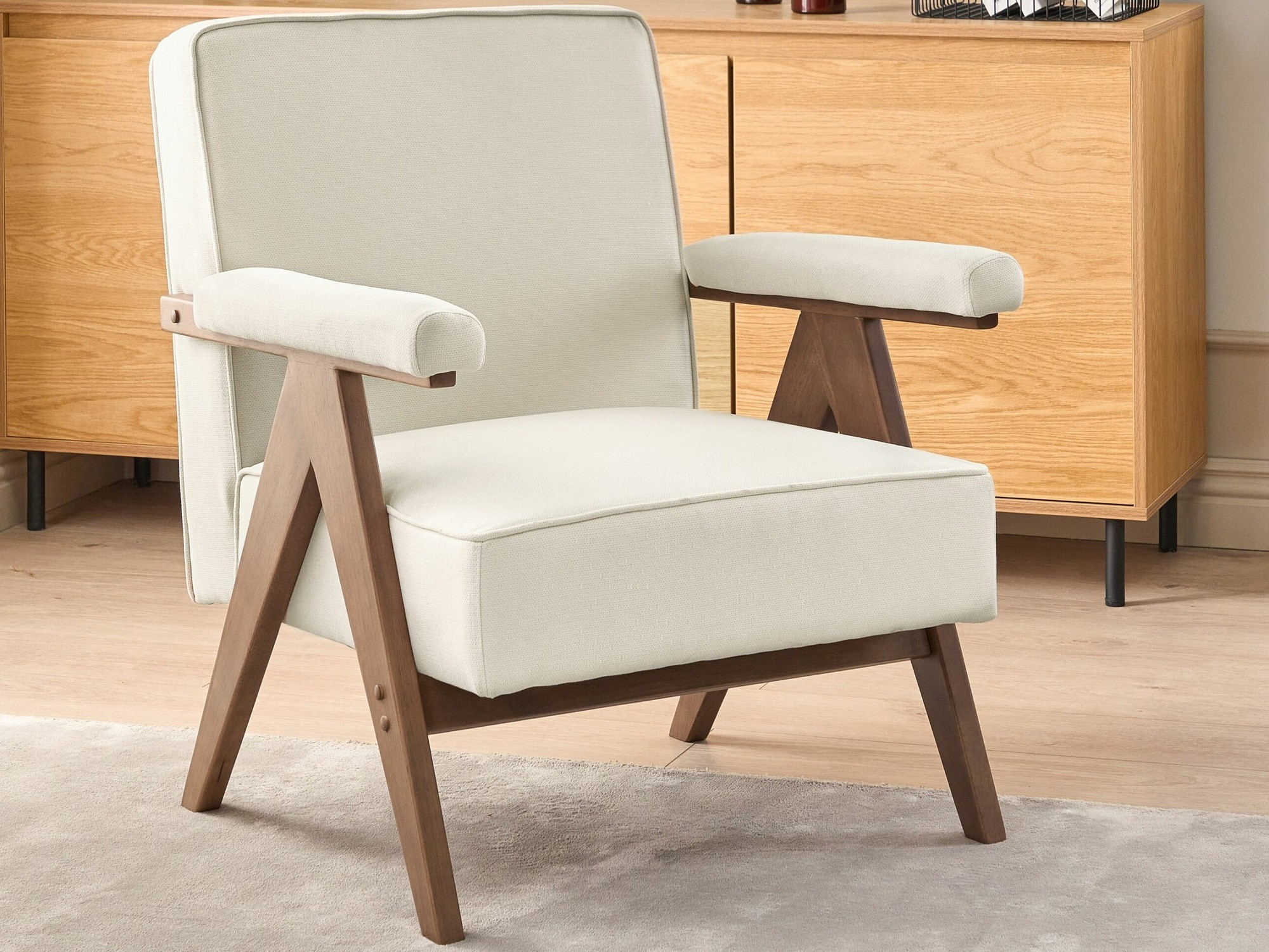 Fotelja Berwyn 2441 (Krem)