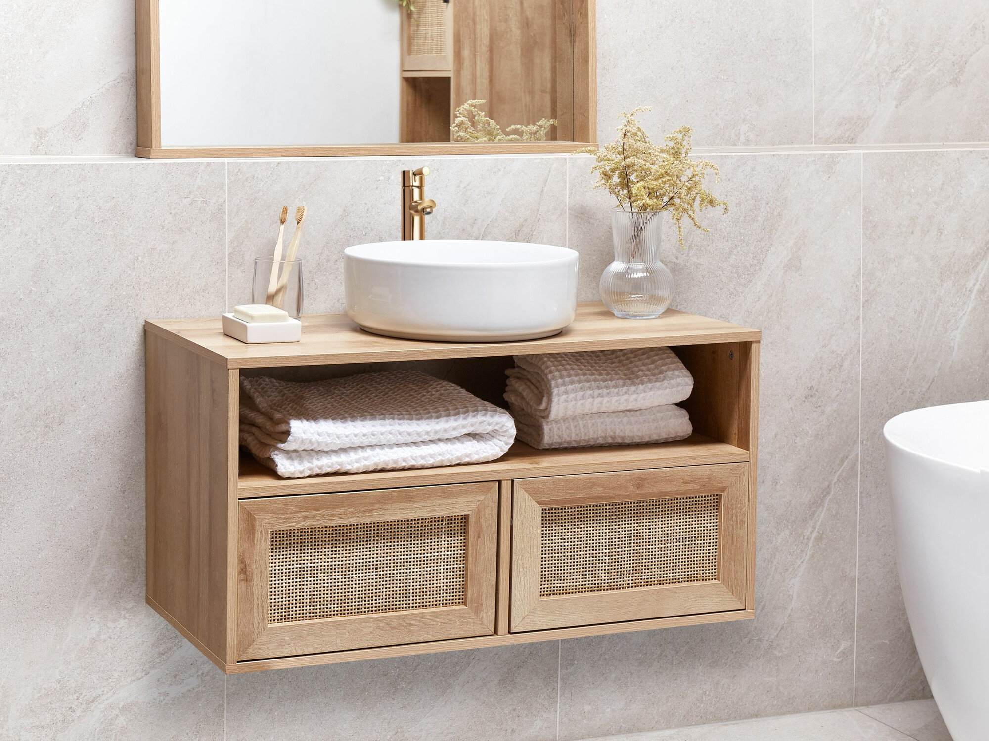 Zidni ormarić za umivaonik Meldoru 100