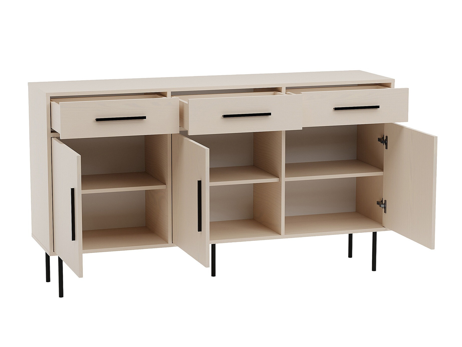 Komoda Mansfield 104 (Svijetlo smeđa)