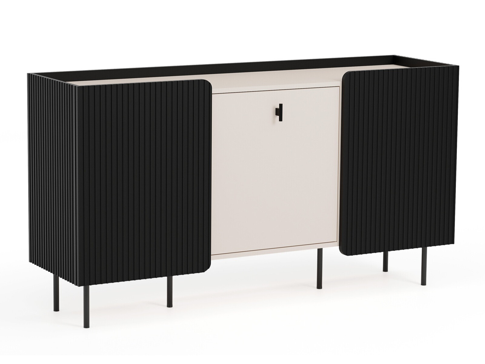 Ormarić Mansfield 101 (Crna + Kašmir)