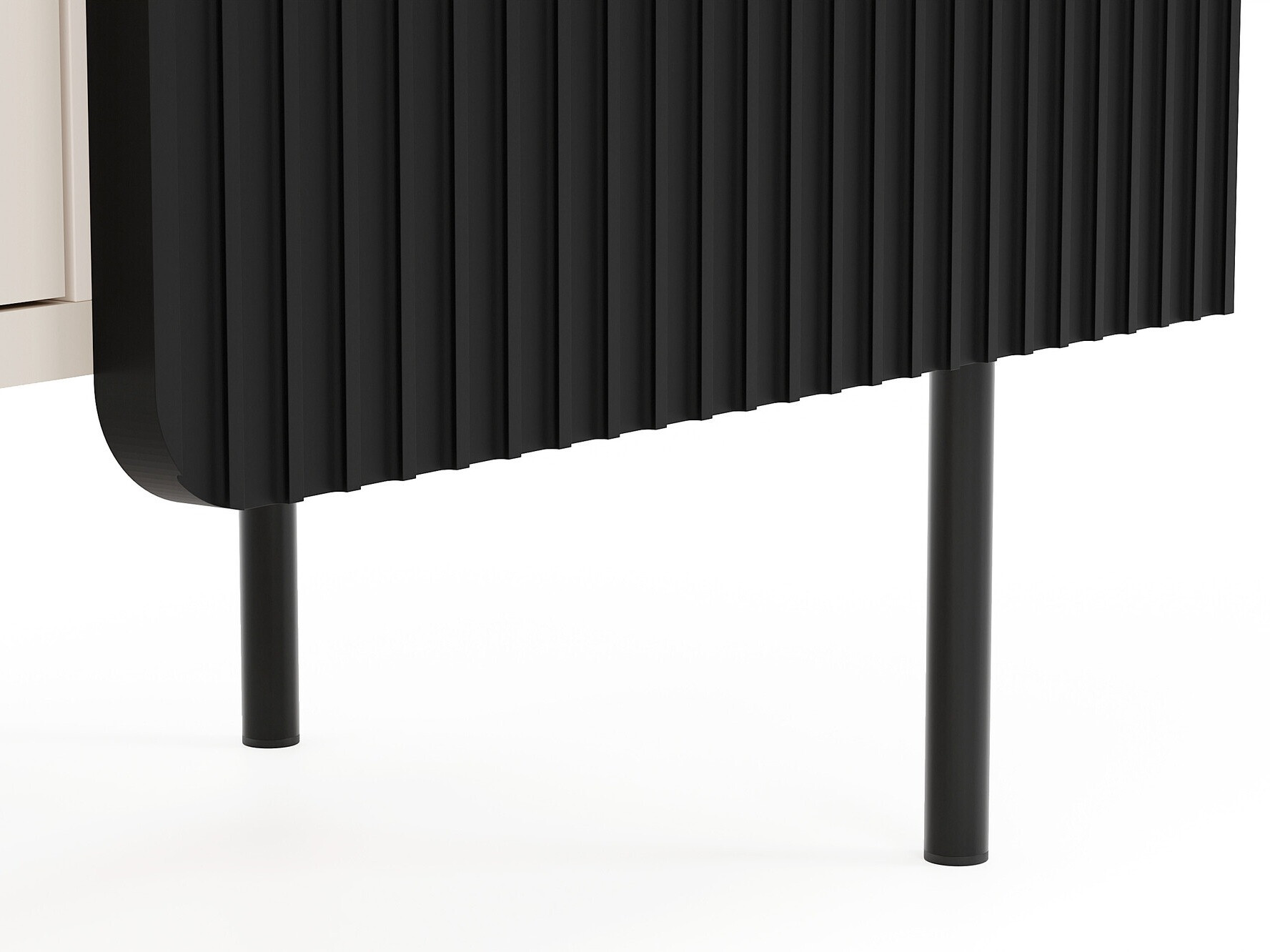 Ormarić Mansfield 101 (Crna + Kašmir)