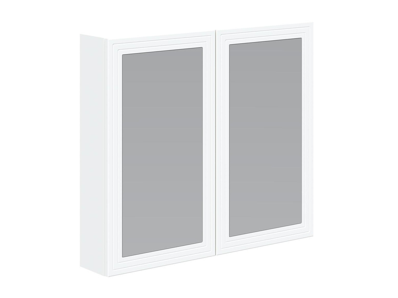 Kupaonski ormarić s ogledalom Fiovele 102 (Bijela)