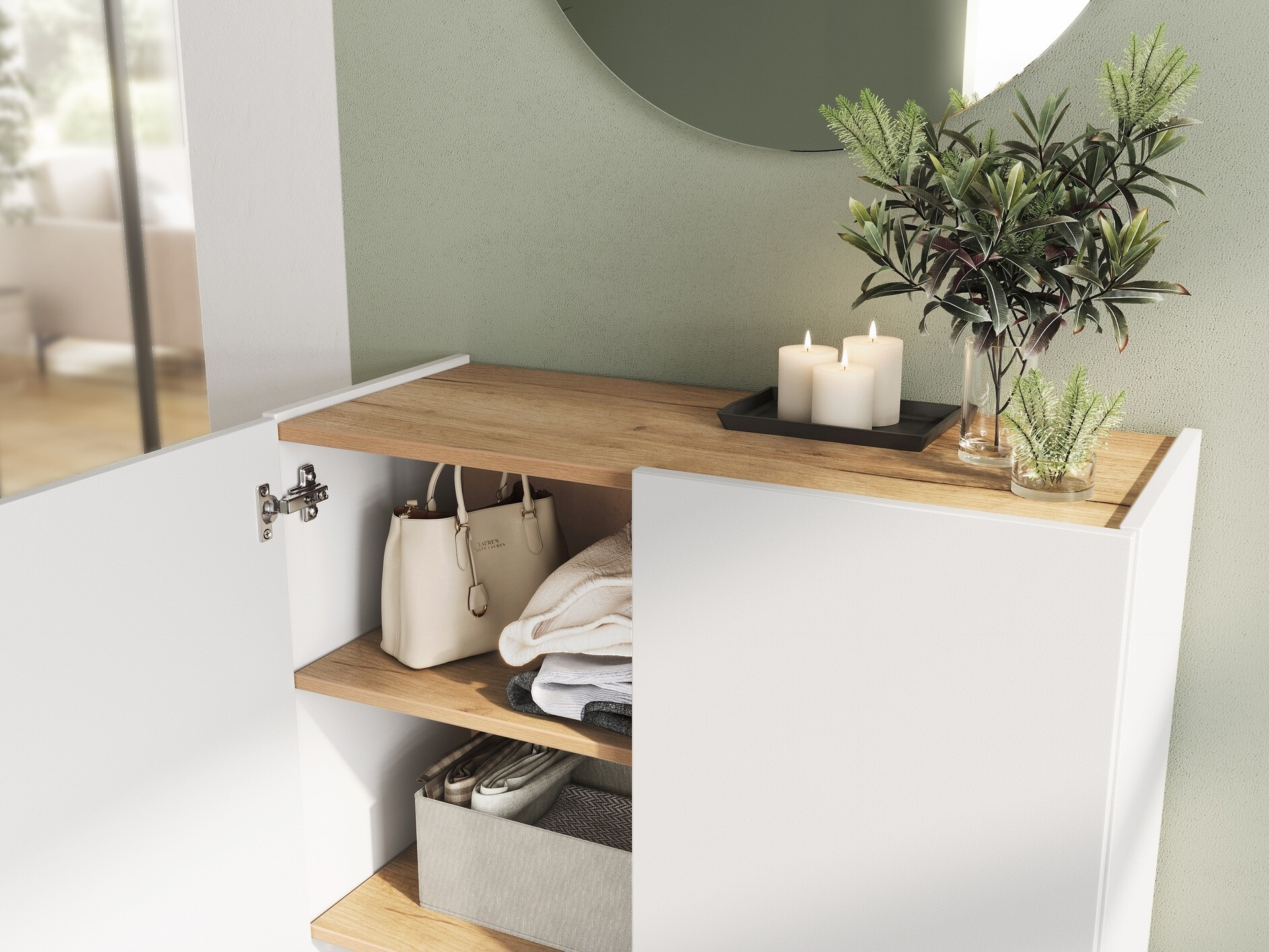 Set za hodnik Lircamu 101 (Bijela)