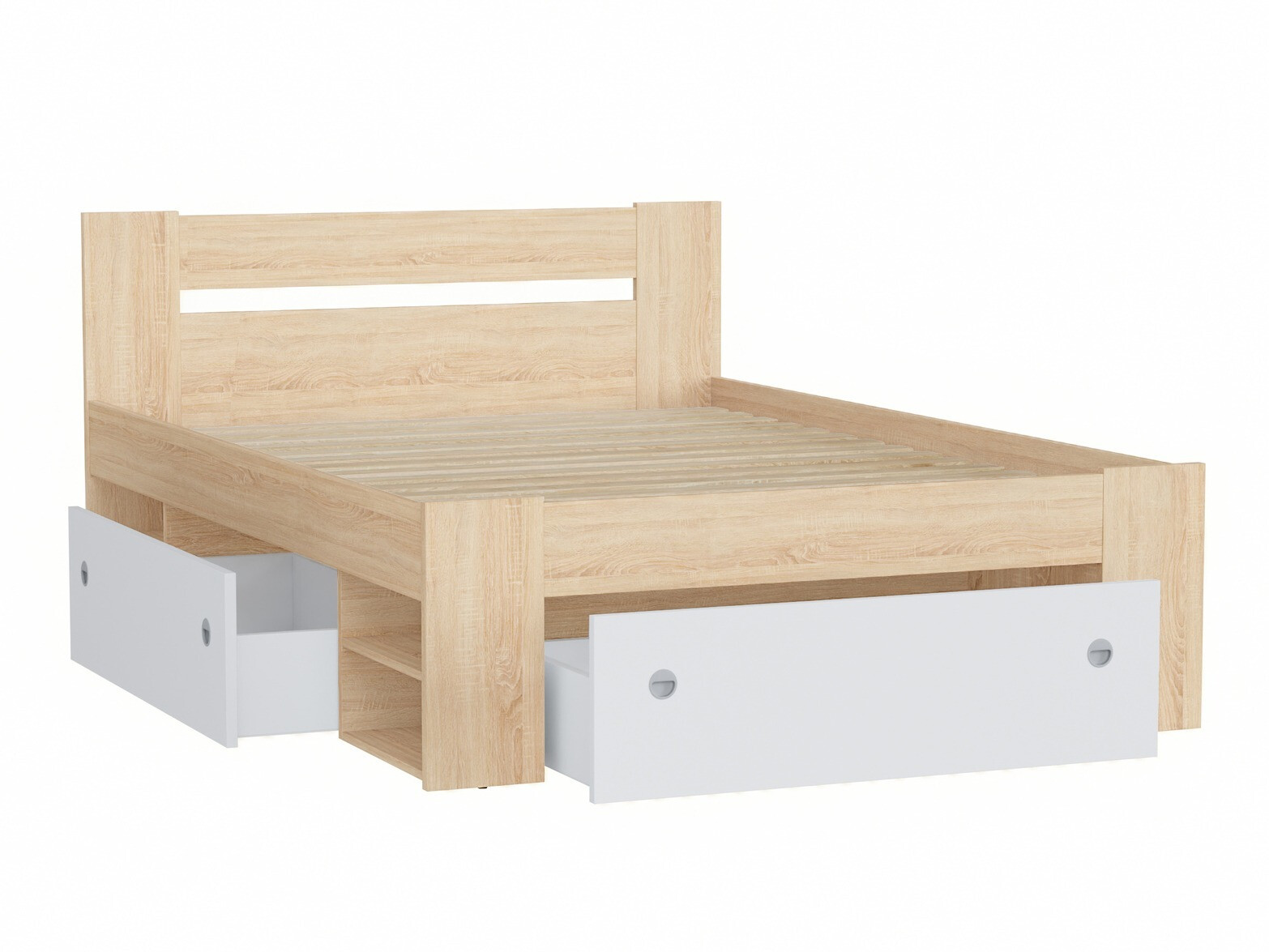 Krevet Novsore 128 (Sonoma hrast)