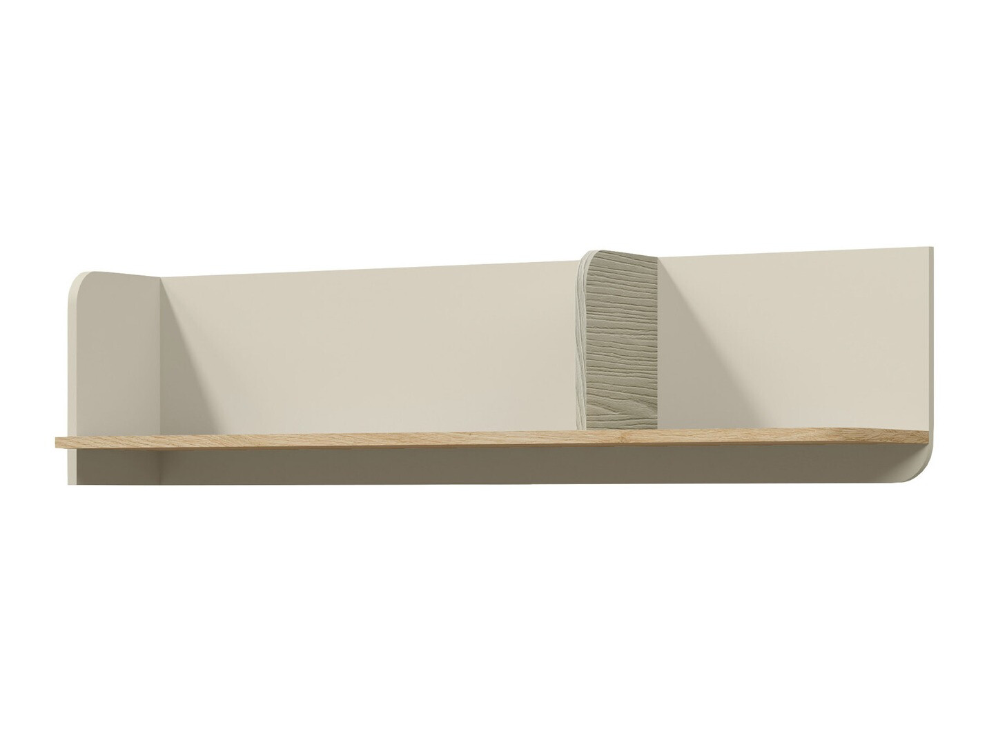 Zidna polica Domcali 114 (Siva)