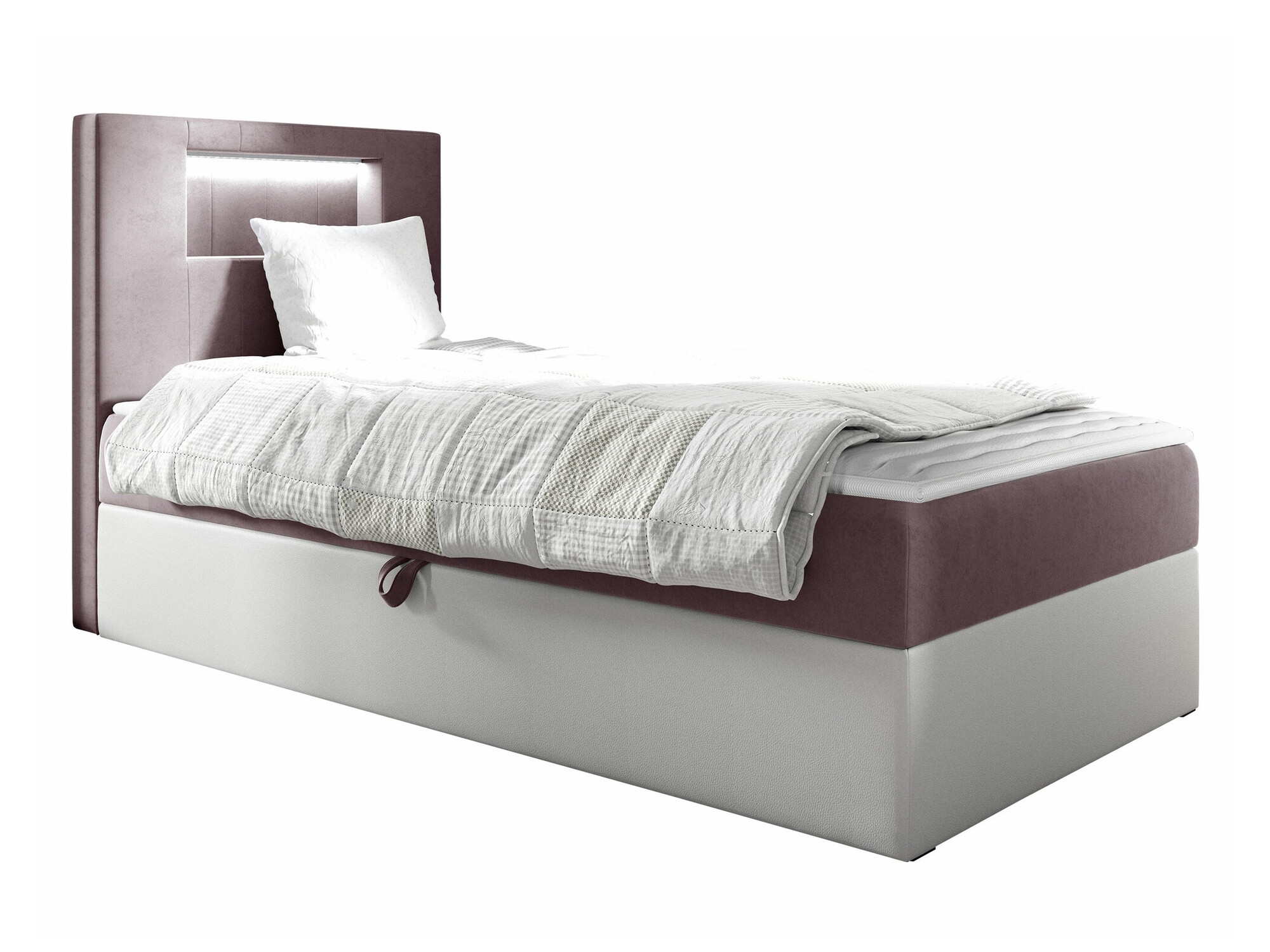 Boxspring krevet Baltimore 169 (Soft 017 + Fresh 9)