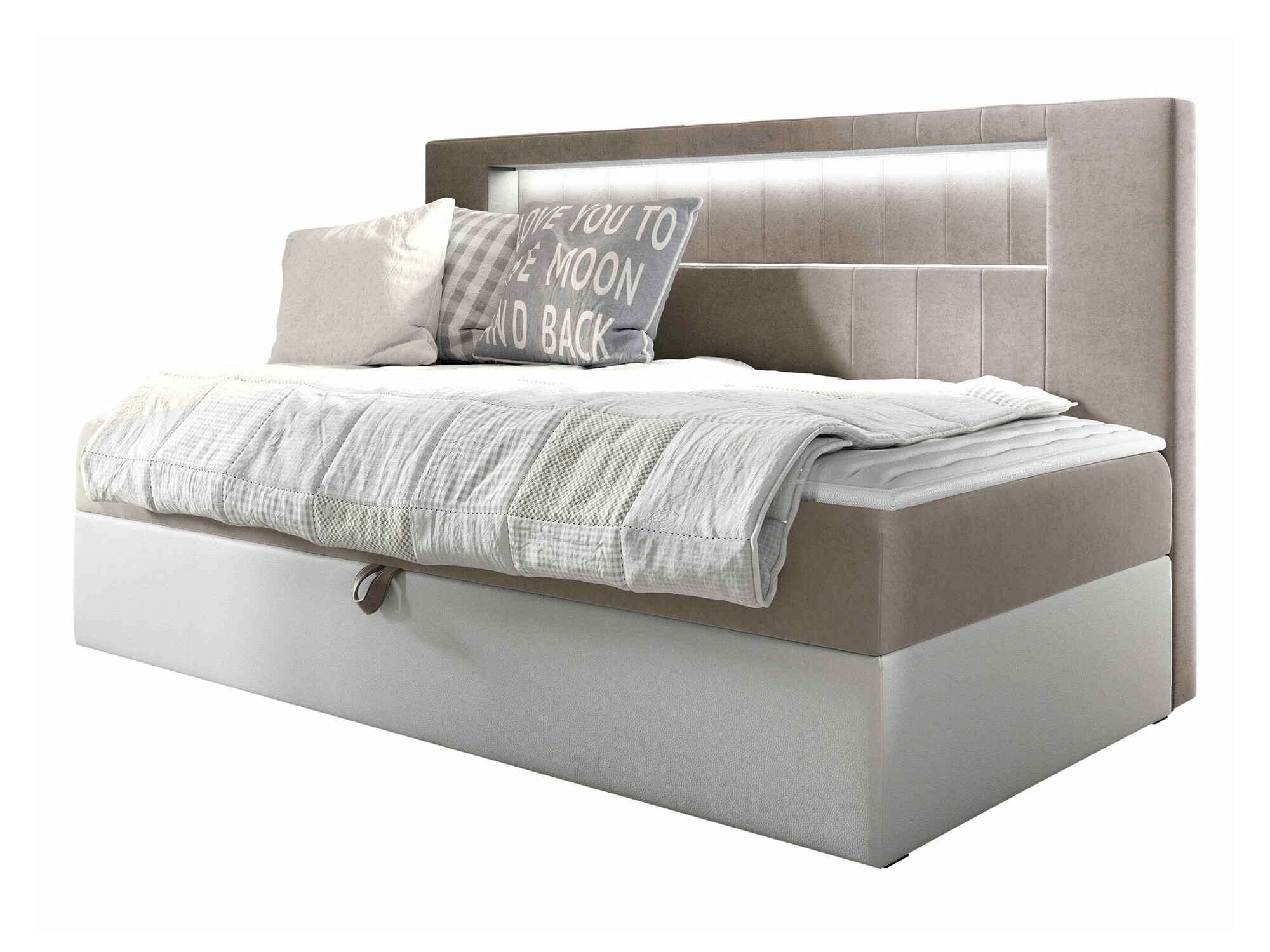 Boxspring krevet Lucus IV (Soft 017 + Fresh 1)