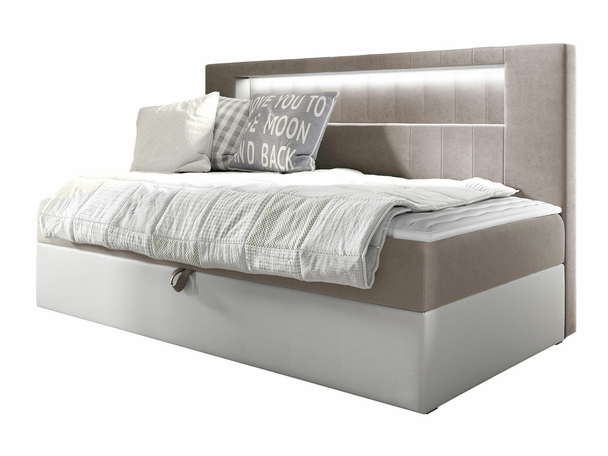 Boxspring krevet Lucus IV (Soft 017 + Fresh 1)