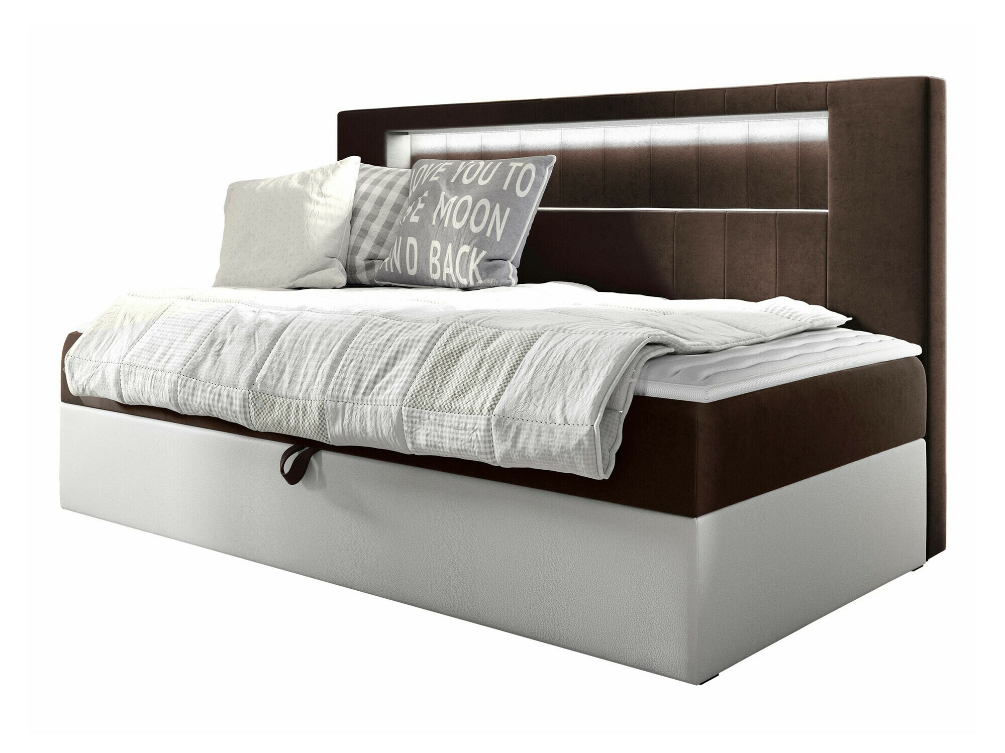 Boxspring krevet Lucus IV (Soft 017 + Fresh 4)