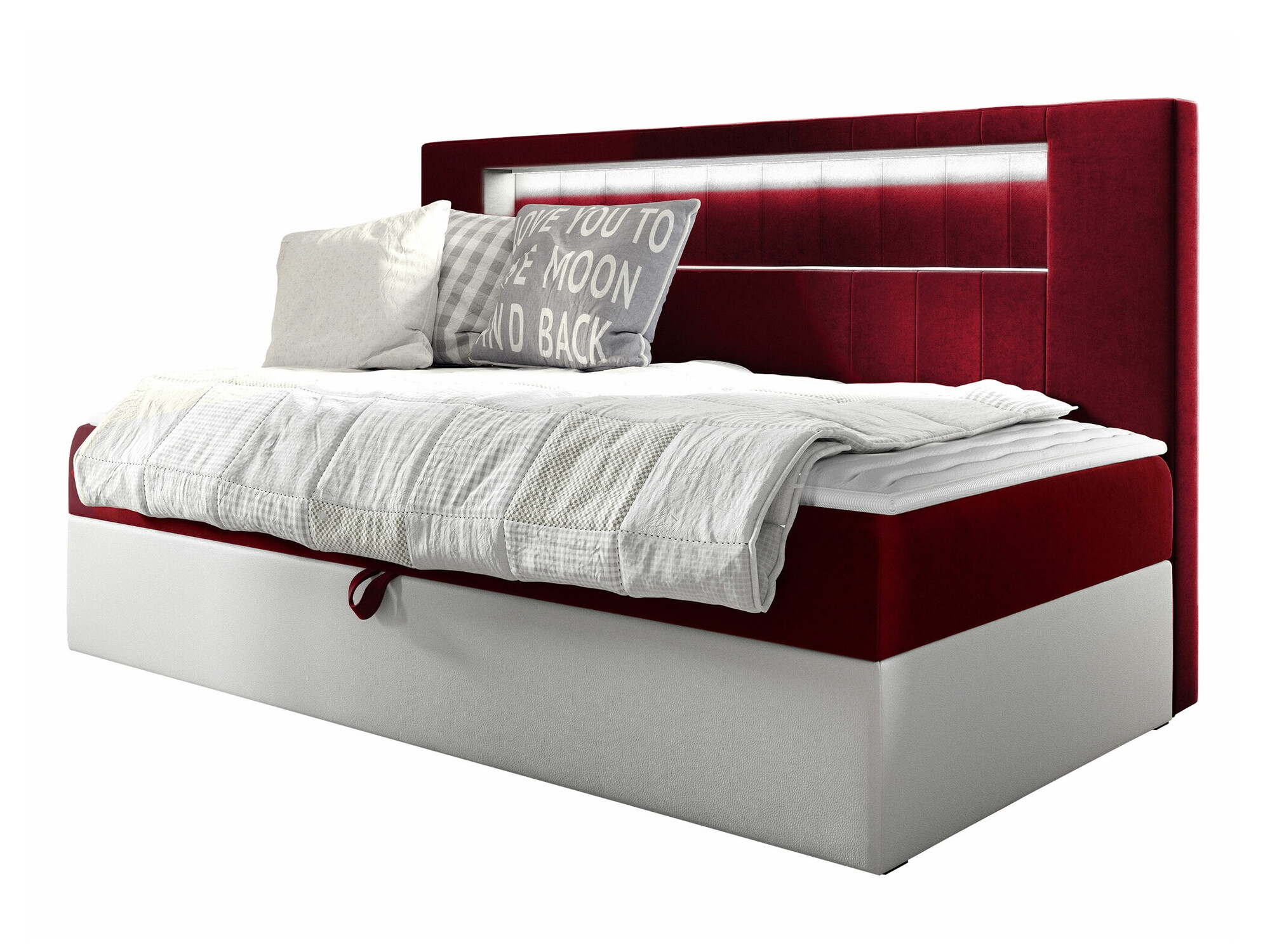Boxspring krevet Lucus IV (Soft 017 + Fresh 8)