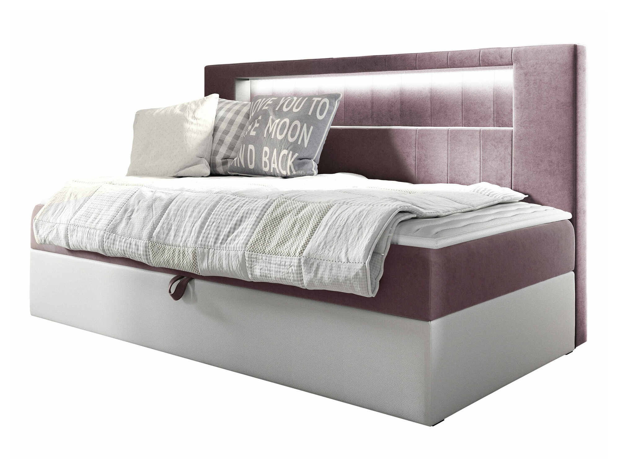 Boxspring krevet Lucus IV (Soft 017 + Fresh 9)